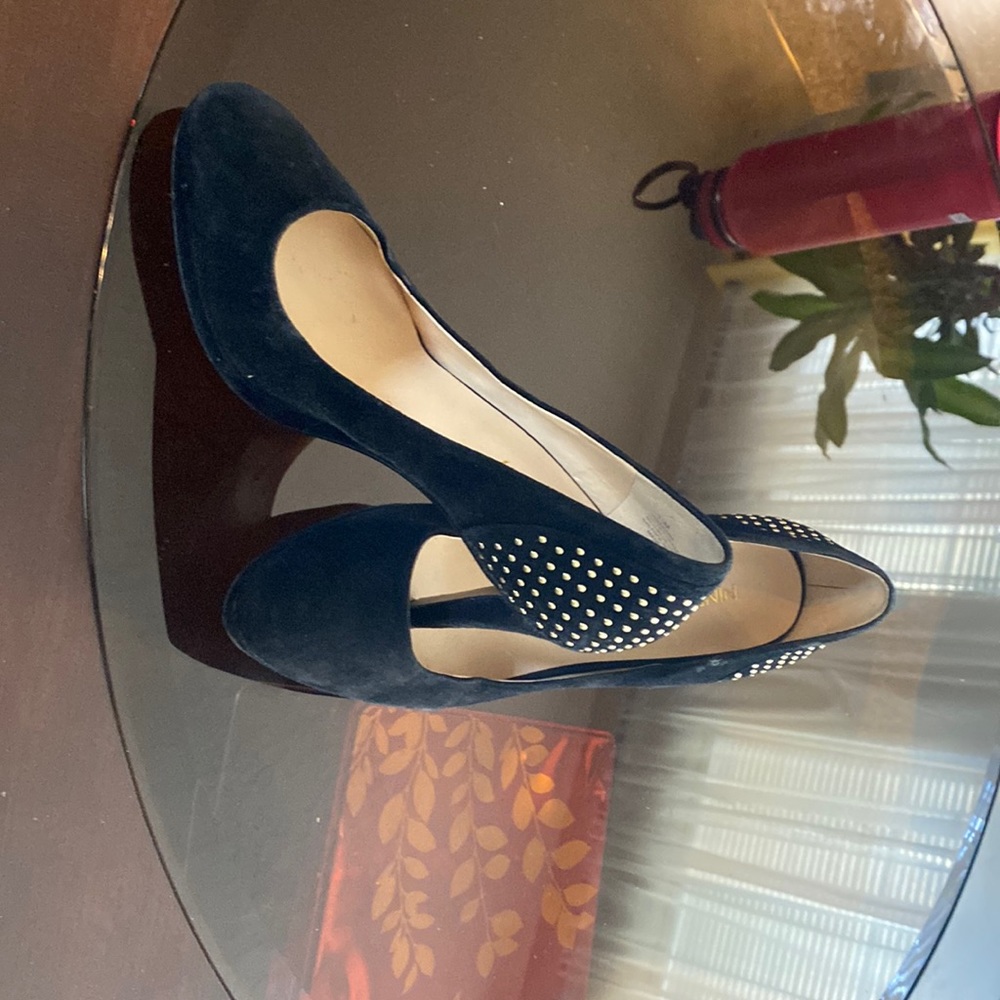 Nine West size 7 1/2 black heels